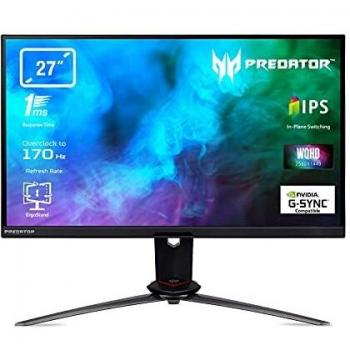 Acer Predator XB273U 27-Inch WQHD IPS Gaming Monitor with G-SYNC and 165Hz Refresh Rate