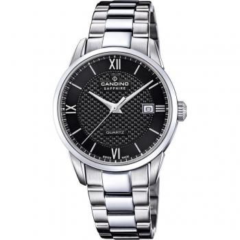 Reloj Candino C4711 Couple Classic de Acero Inoxidable Plateado