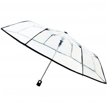 SMATI Paraguas plegable transparente - automático Antiviento