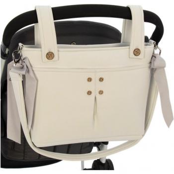 Bolso talega pequeño para silla de paseo Rosy Fuentes - Bolso práctico y ligero, diseñado específicamente para sillas de paseo, con múltiples compartimentos, fabricado en materiales resistentes al agua, con un diseño moderno y colores variados