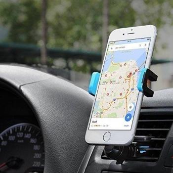 Avantek Soporte para Coche con la Rotación de 360 Grados para Móvil iPhone, Samsung Galaxy, Google Nexus, LG G4, Nokia, Xperia, Motorola, HTC, etc