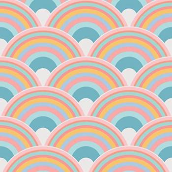 Envy Curve Sky Matte Non Woven Removable Paste the Wall Wallpaper