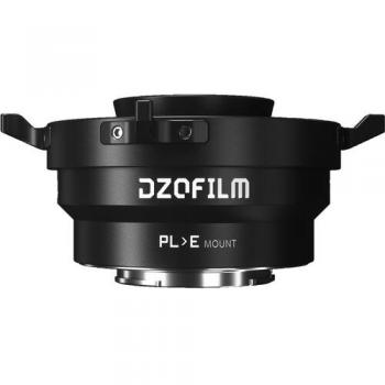 Adaptador DZOFILM Octopus de Montura PL a Montura E para Cámaras Sony, Color Negro