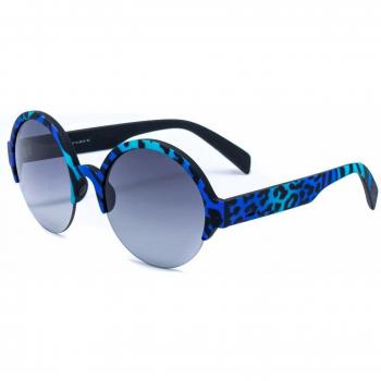 Italia Independent Women's Sunglasses 0907-ZEB-022 Blue 50mm Category 2 Protection