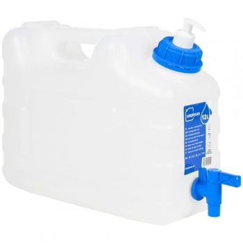 Garrafa de agua con grifo y dispensador de jabón plástico - Capacidad 10 l, 12 l, 17 l, 22 l
