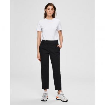 Pantalón chino de mujer corte cropped Selected Femme