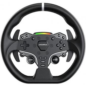 Volante Moza ESX para Simracing de 28 cm (PC y XBOX) - Controlador Gaming Negro