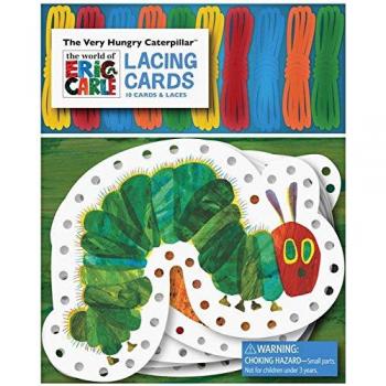 The Very Hungry Caterpillar Lacing Cards [With 10 Laces]