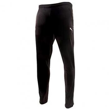 PUMA Valencia CF Temporada 2020/21-Training Pants with Zipped Pockets a Pantalón, Unisex, Blanco Negro, L