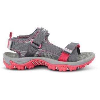 Regatta Kids Lightweight Breathable Blaze Sandals - Unisex Outdoor Footwear in Pop Pink, Size UK 13