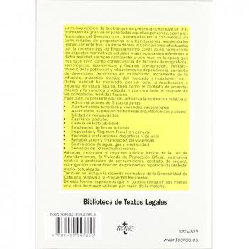 Normativa sobre comunidades de vecinos, administración de fincas urbanas y complejos residenciales