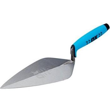 OX OX-P011111 Brick Laying / Jointer Pointing Trowel -11 Inch/280 mm London Pattern, Forged Stainless Steel Masonry Hand Tools - Multi Colour