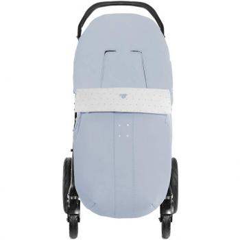 Uzturre - Saco Silla Polipiel, Color Azul Bebe