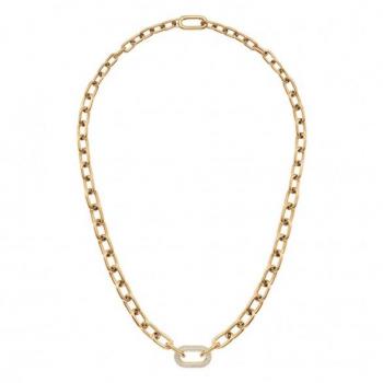 Collar de mujer Daniel Wellington Carbine Crystal DW00400589 en oro, tamaño único