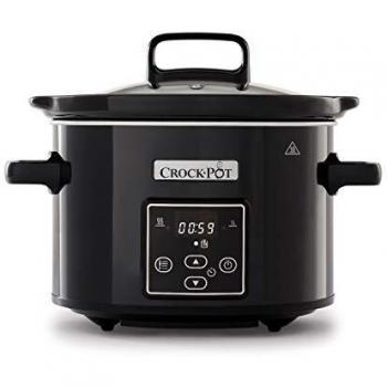 Crockpot olla de cocción lenta | Digital programable | 2,4 L