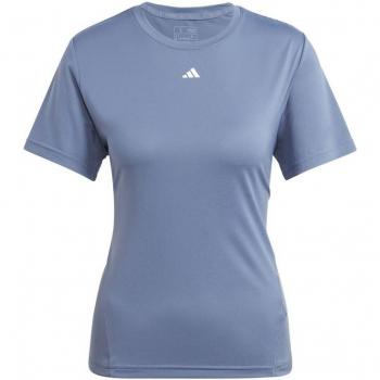 Camiseta de Manga Corta adidas WTR Designed 4 You para Mujeres - Gris Azulado