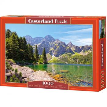 Castorland CSC102235 Hobby Panoramic Morskie Oko Lake, Tatras, Poland Jigsaw Puzzle, 1000 Pieces Set, Multicolour