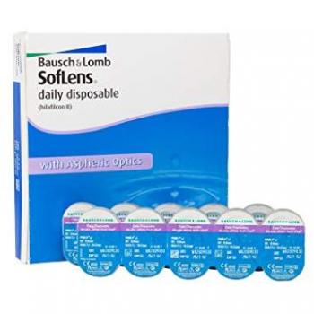 Bausch & Lomb SofLens Diarias Desechables 90 Uds -5.00 Esféricas, 8.6 BC, 14.20 DIA