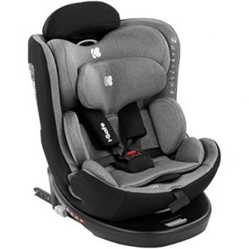 Silla de coche Kikka Boo I SAFE I-Size 360º 40-150 cm (R129) Isofix Gris Claro