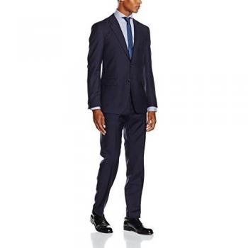 Tommy Hilfiger Tailored Nmr-Wll STSSLD16402, Traje para Hombre, Azul