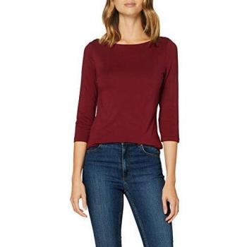 Vero Moda VMPANDA Modal 3/4 Top GA Noos Camiseta sin Mangas, Rojo Oscuro, XL para Mujer
