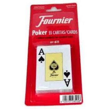 Fournier - Baraja Poker Ingles, 55 Cartas en blíster