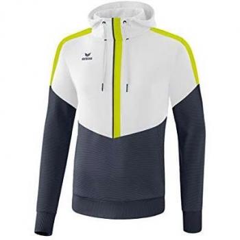 Erima Squad Hoodie - Men's White - XL