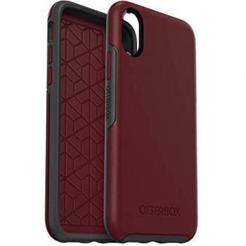 Otterbox Symmetry, funda anticaídas, fina y elegante para Apple iPhone X/Xs, Granate