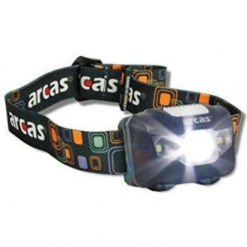 Arcas 5W LED Headlamp with 160 Lumens, 7 Functions, Includes Batteries
