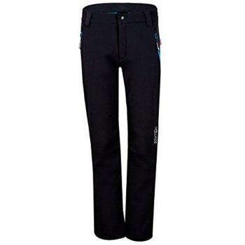Trollkids Pantalones Softshell para Niños Fjell, Color Negro Talla 4 años