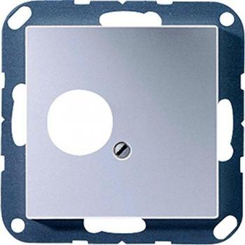 PLACA PARA 2 TOMAS ALTAVOZ BNC A500 ALUMINIO