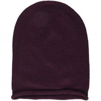 PIECES Pcrose Oversize Cashmere Hood Noos, Gorro de Punto para Mujer, Rojo