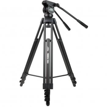 Trípode Manfrotto Fluido 612 para Video, Capacidad 18kg, Altura Máxima 163cm