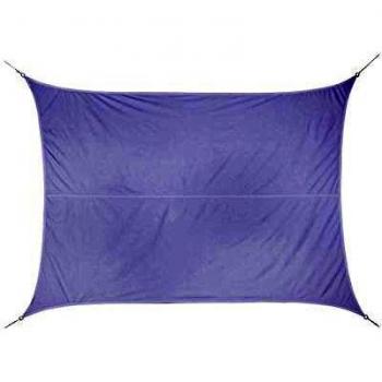 Vela de sombra rectangular Curacao blanca 3 x 4 m - Poliéster