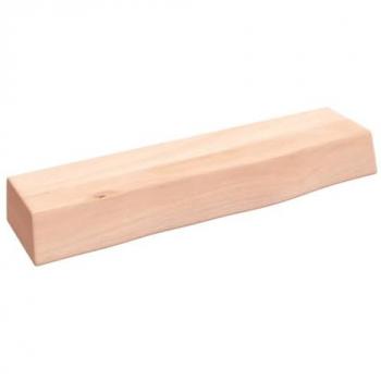 Estante de pared de madera maciza de roble sin tratar 40x10x6 cm, natural, marrón claro y marrón oscuro, mueble de almacenaje para oficina, estudio y dormitorio