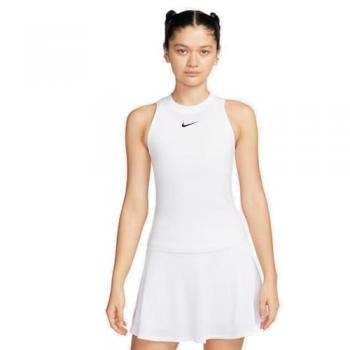 Camiseta de Tirantes Nike Court Dri-Fit Advantage para Mujeres - Blanco - XL