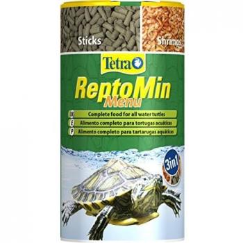 Tetra ReptoMin Menú 250 ml - Alimento 3 en 1 para tortugas acuáticas