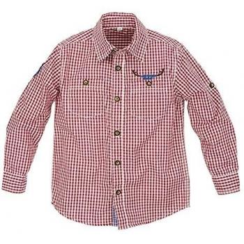 BONDI - Camisa - para niño karo rot/weiss 14 años