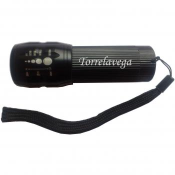 Linterna de bolsillo con nombre grabado: Torrelavega