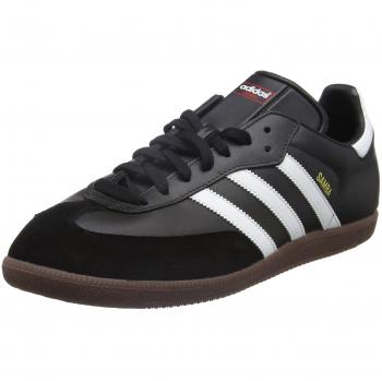 Adidas Samba Leather Shoes - Men Shoes - Black - Size: 8