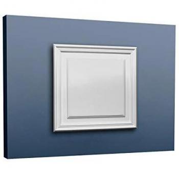 Panel decorativo para puerta y pared Orac Decor D506, blanco, 43x43 cm