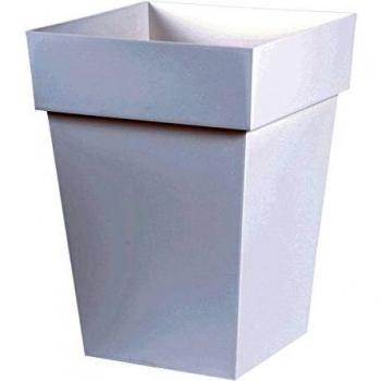 Maceta EDA Tuscany Blanco Polipropileno 39 x 39 x 53 cm