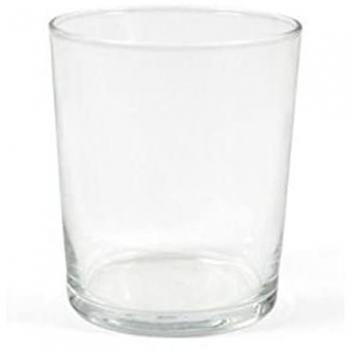 Set de 6 vasos tipo pinta de 345 ml para servir distintas bebidas, dimensiones de 8,5 x 9 cm, aptos para lavavajillas, ideales para agua o cerveza