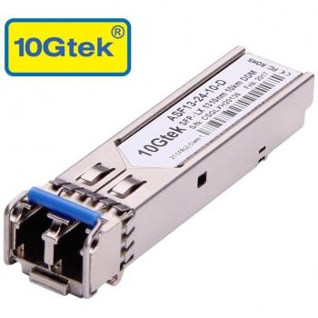 10Gtek® para Ubiquiti UF-SM-1G 1G SFP LX Monomodo, 1000Base-LX Gigabit SFP LC Módulo Transceiver, SMF, 1310nm, 10km