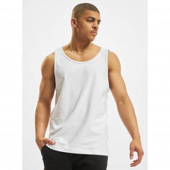 Urban Classics Men's Big Jersey Tank Top - White