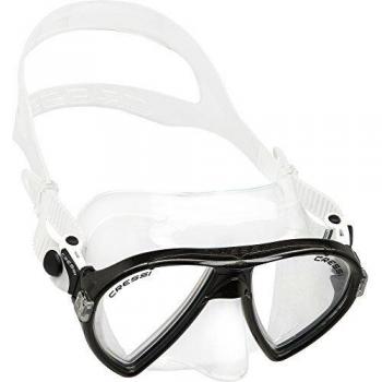 Cressi Ocean Máscara, Unisex, Transparente/Negro