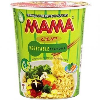 Mama Vegetables Instant Cup Noodles 8 Cups of 70 g