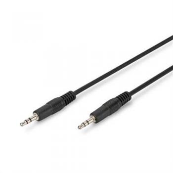 Digitus 1.5m, 2x3.5mm cable de audio 1,5 m 3,5mm Negro - Cables de audio