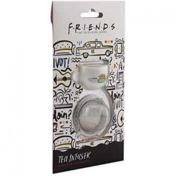 Paladone 5055964737238 té Central Perk | Infusor y Cadena de Acero Inoxidable | Basado en los icónicos Amigos de Sitcom