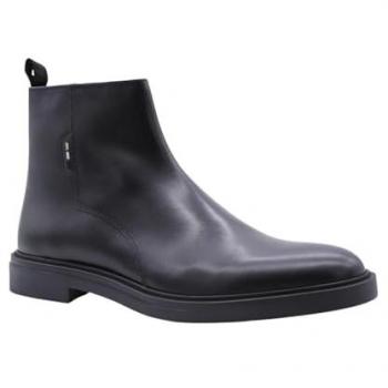 Boss Calev Black Lace-Up Shoes for Men, Size 42 UK 8